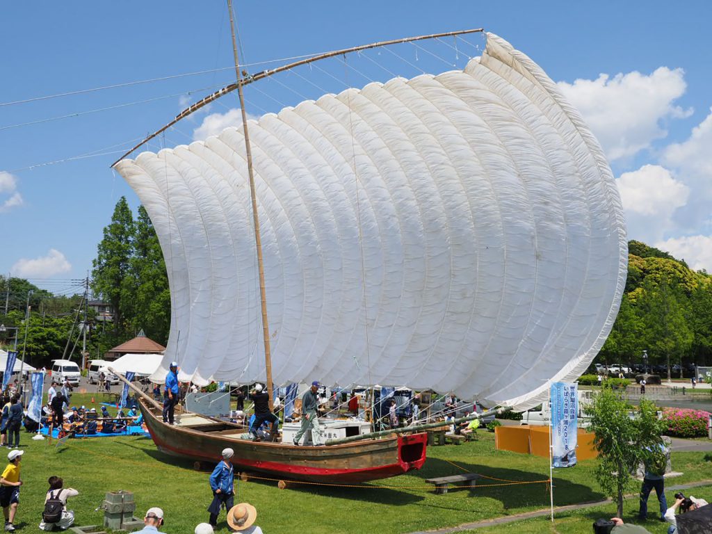 ５月４日（金） かすみがうら市にて「帆引き船フェスタ2018」開催