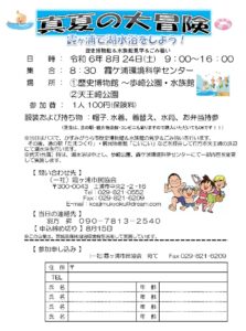 真夏の大冒険